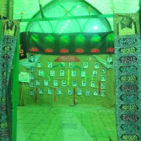 سوگواره سوم-عکس 22-روح اله علی تبار-جلسه هیأت فضای بیرونی