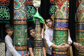 سوگواره پنجم-عکس 22-ابراهیم طالبی-جلسه هیأت فضای بیرونی
