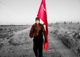 سوگواره دوم-عکس 6-حامد فخاری-پیاده روی اربعین از نجف تا کربلا