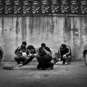 سوگواره چهارم-عکس 17-هادی دهقان پور-جلسه هیأت فضای بیرونی