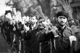 سوگواره چهارم-عکس 1-علی متقی-آیین های عزاداری