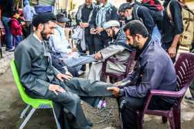سوگواره پنجم-عکس 14-مهدی پرنیان-پیاده روی اربعین از نجف تا کربلا