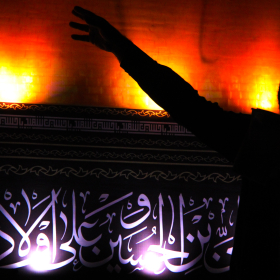 سوگواره پنجم-عکس 7-حسینعلی مرادی-جلسه هیأت فضای بیرونی