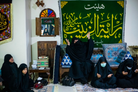 دهمین سوگواره عاشورایی عکس هیأت-تهمینه رحمانی-مجالس احیای امراهل‌البیت علیهم‌السلام تک عکس-دوربین دیجیتال