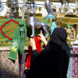 دهمین سوگواره عاشورایی عکس هیأت-فاطمه غفاریان-مجالس احیای امراهل‌البیت علیهم‌السلام مجموعه عکس-دوربین دیجیتال-همه اعضای یک پیکر همه سرباز یک سنگر (رعایت مسائل بهداشتی در هیأت)
