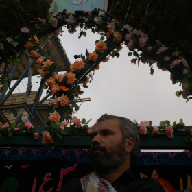 سوگواره دوم-عکس 6-محمدرضا  خسروی چاهک -جلسه هیأت فضای بیرونی 