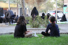 دهمین سوگواره عاشورایی عکس هیأت-زهرا  راشدی مجد -مجالس احیای امراهل‌البیت علیهم‌السلام مجموعه عکس-دوربین دیجیتال-هر خانه یک هیأت (روضه خانگی)