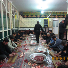 سوگواره دوم-عکس 2-حامد بیگلری-جلسه هیأت فضای بیرونی 