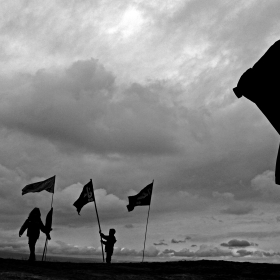 سوگواره پنجم-عکس 56-پویا بیات-جلسه هیأت فضای بیرونی