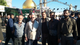 سوگواره چهارم-عکس 21-امیر خندان-پیاده روی اربعین از نجف تا کربلا