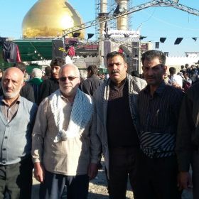 سوگواره چهارم-عکس 21-امیر خندان-پیاده روی اربعین از نجف تا کربلا