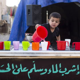 سوگواره پنجم-عکس 19-وحید بیات-پیاده روی اربعین از نجف تا کربلا