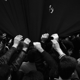 سوگواره دوم-عکس 2-نسرین تاران-پیاده روی اربعین از نجف تا کربلا