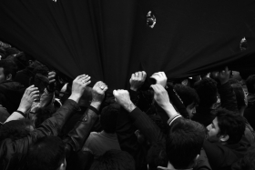 سوگواره دوم-عکس 2-نسرین تاران-پیاده روی اربعین از نجف تا کربلا