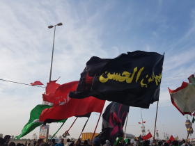 سوگواره پنجم-عکس 7-حسین تیرانداز-پیاده روی اربعین از نجف تا کربلا
