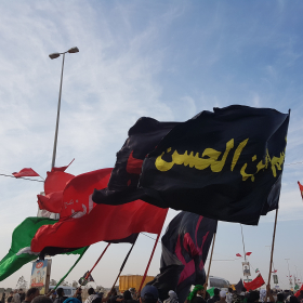 سوگواره پنجم-عکس 7-حسین تیرانداز-پیاده روی اربعین از نجف تا کربلا