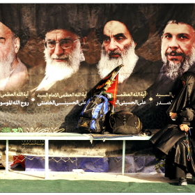 سوگواره چهارم-عکس 24-حمید رضا حبیبی محب سراج-پیاده روی اربعین از نجف تا کربلا