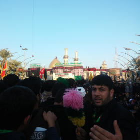 سوگواره سوم-عکس 6-محمد حسین کلهر-پیاده روی اربعین از نجف تا کربلا