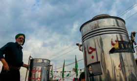 سوگواره چهارم-عکس 7-فاطمه جوادی-پیاده روی اربعین از نجف تا کربلا