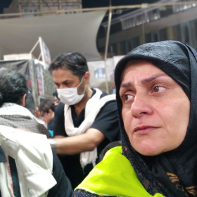یازدهمین سوگواره عاشورایی عکس هیأت-منیره سادات  میرآفتابی -بخش ویژه-پیاده‌روی اربعین حسینی(تک عکس)