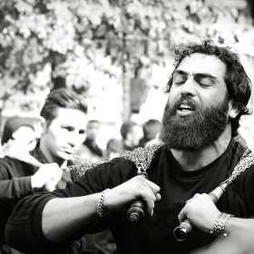 سوگواره دوم-عکس 2-مجید زکی زاده-جلسه هیأت فضای بیرونی 