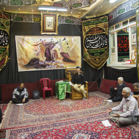 سوگواره چهارم-عکس 30-علی بیات-جلسه هیأت فضای داخلی