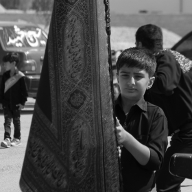 سوگواره چهارم-عکس 10-علی افشار-آیین های عزاداری