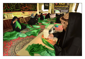 سوگواره چهارم-عکس 1-فرزانه داداش نژاد-جلسه هیأت فضای بیرونی