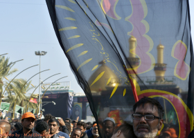 سوگواره چهارم-عکس 20-محمد مهدی ابراهیمی مدوار-پیاده روی اربعین از نجف تا کربلا