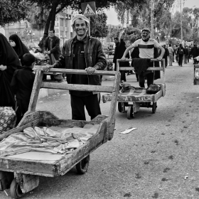 سوگواره چهارم-عکس 9-مهدی قاسمی-پیاده روی اربعین از نجف تا کربلا