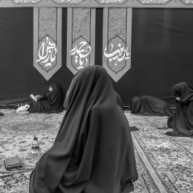 دهمین سوگواره عاشورایی عکس هیأت-فاطمه غفوری-مجالس احیای امراهل‌البیت علیهم‌السلام تک عکس-موبایلی
