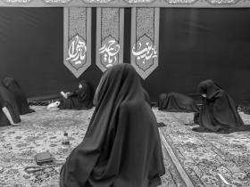 دهمین سوگواره عاشورایی عکس هیأت-فاطمه غفوری-مجالس احیای امراهل‌البیت علیهم‌السلام تک عکس-موبایلی