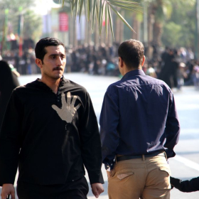سوگواره چهارم-عکس 32-سعید دانشور-آیین های عزاداری