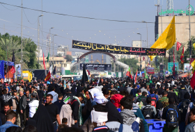 سوگواره چهارم-عکس 7-هادی آهنگر-پیاده روی اربعین از نجف تا کربلا