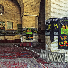 سوگواره چهارم-عکس 2-منا نیکوگفتار-جلسه هیأت فضای بیرونی