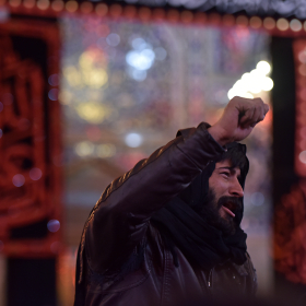 سوگواره پنجم-عکس 9-میلاد جوادی-پیاده روی اربعین از نجف تا کربلا
