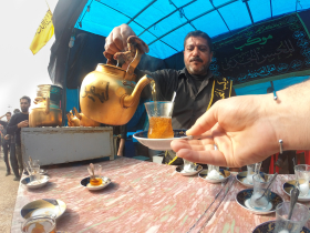 سوگواره پنجم-عکس 26-حسین رضائی فرد-پیاده روی اربعین از نجف تا کربلا
