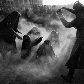 سوگواره پنجم-عکس 2-مهدی  ناظری-جلسه هیأت فضای بیرونی