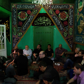 سوگواره پنجم-عکس 11-میلاد محمدی-جلسه هیأت فضای بیرونی