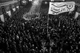 سوگواره پنجم-عکس 5-محمد حسین پاکدل-جلسه هیأت فضای بیرونی