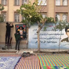دهمین سوگواره عاشورایی عکس هیأت-امیر حسین نظری-مجالس احیای امراهل‌البیت علیهم‌السلام تک عکس-موبایلی