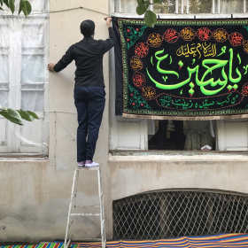 دهمین سوگواره عاشورایی عکس هیأت-امیر حسین نظری-مجالس احیای امراهل‌البیت علیهم‌السلام تک عکس-موبایلی