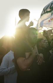 یازدهمین سوگواره عاشورایی عکس هیأت-رباب فاضل -بخش ویژه-پیاده‌روی اربعین حسینی(تک عکس)