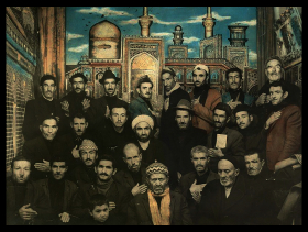 سوگواره چهارم-عکس 1-محسن نائینی فرد- جلسه هیأت قدیمی کهن