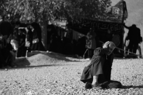سوگواره چهارم-عکس 24-پیام معین-آیین های عزاداری