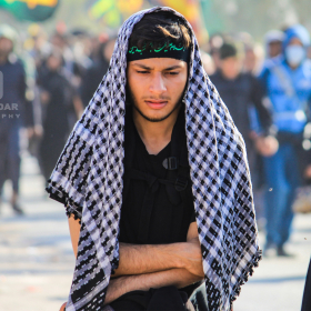 سوگواره سوم-عکس 11-حمید اسماعیل زاده-پیاده روی اربعین از نجف تا کربلا