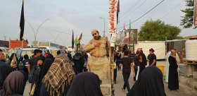 هشتمین سوگواره عاشورایی عکس هیأت-رحیم  حاج حیدری-جنبی-پیاده روی اربعین حسینی