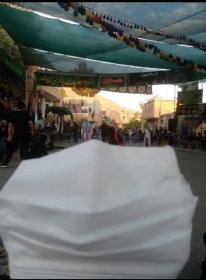 دهمین سوگواره عاشورایی عکس هیأت-فاطمه شبان دستجردی -مجالس احیای امراهل‌البیت علیهم‌السلام تک عکس-موبایلی