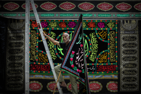 سوگواره پنجم-عکس 149-حسین استوار -جلسه هیأت فضای بیرونی