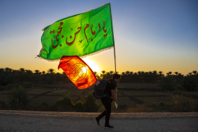 یازدهمین سوگواره عاشورایی عکس هیأت-علی ابک-بخش ویژه-پیاده‌روی اربعین حسینی(تک عکس)
